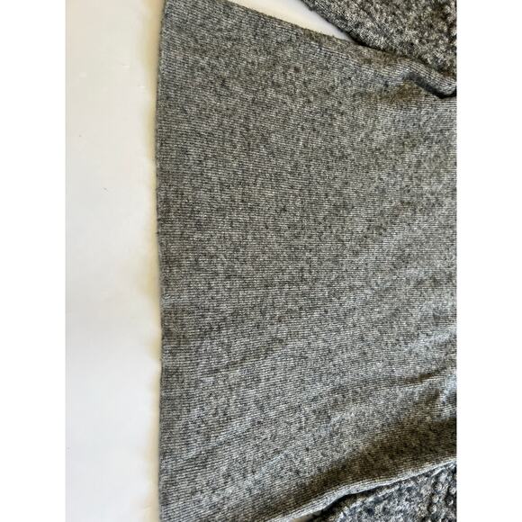 Splendid Womens XL Gray Textured Knit Sweater Cottagecore Lagenlook Boho - Picture 13 of 16